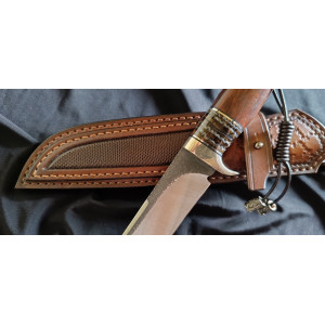 МИСЛИТЕЛЬ  ніж ручної роботи майстерні VIKTOR KNIVES, сталь М398, 63 HRC. Photo 3